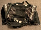 Warrior Lacrosse Black Plaid Large Duffle Lacrosse Bag