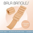 Bangles Wrist   Ankle Weights     Adjustable Silicone For Gym  Yoga   Cardio