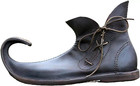 Poulaines Shoes Leather Shoes With Curved Point Renaissance Shoes  Larp Or Cospl