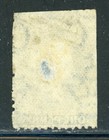 Ceylon 46 Sg49 Used 1863 1p Blue Qvic Wmk Crown Large Cc Perf 12 1 2 Cv 6