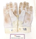 2020 Dominic Smith New York Mets White gray Nike Mvp Player-used Batting Gloves