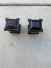 Antique Tin   Pressed Steel Combination Lock Toy Safe Bank Circa 1916 Set Of 2