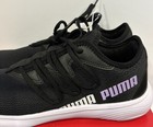 New Women s Puma Star Vital Soft Ride Running Athletic Shoes  Black  Size 7 5