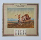 Vintage 1967 Charles M Russell Print Calendar Print Invocation To The Sun