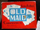 Vtg Old Maid Card Game Parker Bros Complete Box