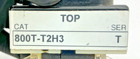 Allen Bradley 800t-t2h3 Ser T Toggle Switch 2-way Spring Return - No Handle Cap