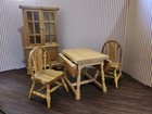 Vintage Dollhouse Miniature Dining Room Set 1 12 Scale - Lovely 