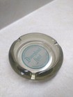 Rare Vintage 1960 s Disneyland Hotel Glass Ashtray  4 25  Smoked Glass
