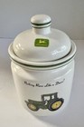 John Deere Tractor Ceramic Canister  By Gibson  7    H