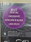 Lot 18 Speedball Speedy Easy Cut Printing Carving Blocks 6 75  X 11  Off-white 