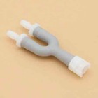 10pcs Nibp Blood Pressure Cuff Dual Tube Air Hose Y Adapter Connector To Cuff