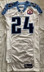 Chris Hope Game Issued Rare Afl 50th Anniversary Patch Tennessee Titans