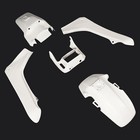 Plastic Body Kit Fairing Fender Side Cover White For Honda Tr200 Fat Cat 86-87