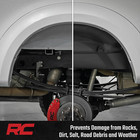 Rear Wheel Well Liners For Ford F-250 f-350 Super Duty  2017-2025  - Heavy-duty 