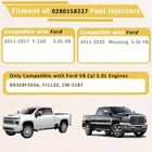 0280158227 Oe 5 0l Performance Fuel Injectors compatible With ford 8cyl 5 0 