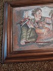 Large Signed Mosaic Picture Of Alexander The Great -tesserae- 