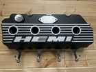 Valve Cover Coat Rack Mopar 426 Hemi - Upcycled Automotive Man Cave Decor - Nos