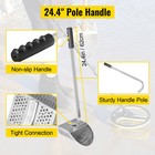 Stainless Steel Beach For Metal Detector Scoop With 10mm Holes And Handle For