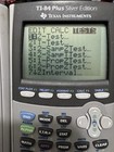 Texas Instruments Ti-84 Plus Silver Edition Graphing Calculator