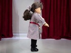 Vintage Pleasant Company Samantha Parkington American Girl Doll In Meet Outfit