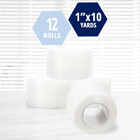 Hypoallergenic Adhesive Surgical Tape 12 Pack Breathable First Aid Med Tape Late