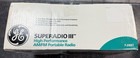 Ge Superadio Iii Portable Am fm Radio Long Range High Performance Black 7-2887  