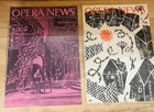 Opera News Magazine 7 Issues  1959