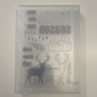 Stampin  Up  Merry Patterns Cling Rubber Stamp Set Christmas 144973