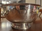 Benny Goodman Silver Presentation Bowl From Boston Mayor For 1977 Jazz Concert