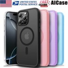 Rugged Shockproof Magsafe Magnetic Case Cover For Iphone 16 15 14 13 12 Pro Max