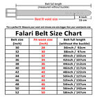 Falari Men Genuine Leather Golf Dress Belt Multiple Colors 9028