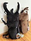 Insect Backpack Big Plush Beetle   Giant Stag Beetle Set Of 2 New F s