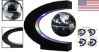 Floating Globe With Led Lights - Magnetic Levitation World Map - Desk Decoration