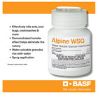 Basf Alpine Wsg Water Soluble Granule Insecticide  Indoor Outdoor Pest Control