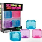 Needoh Nice Ice Baby 4-pack Mini Cubes Authentic Squishy Fidget Stress Toy
