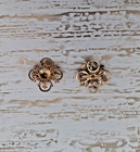 Vintage Brooch Pin Settings Lot Of 10