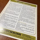 Vintage Hotchkiss T 501 All Terrain Tracked Truck French Military Tank Brochure