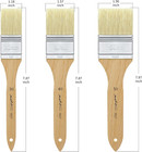 Xdt 2827 Hake Artist Paint Brush 3 Piece Set  Hog Bristle Paint Brush For Acr   