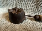 Rare Antique Millinery Cast Iron Petal 1lb Flower Mold Tool