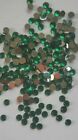 Craftbuddyus 1000pcs 4mm Green Flat Back Diamante Crystal Rhinestone Gems