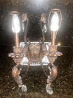 14 Baroque Two-light Corsican Interior Lighting With Swarovski Crystal And Shade