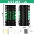 Upgraded Xl Livestock Scratching Brush With 8 Screws     Large Cattle And Horse   