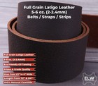 Brown 5 6 Oz   2mm  Tooling Leather Belt strip straps 1 2 -4  W   68-72  L