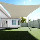 Permeable Shade Sail Patio Awning Outdoor Garden Patio Sun Canopy Shelter Cover