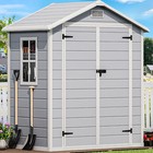 Outdoor Storage Shed 6 2  X 3 4  Garden Shed With Lockable Doors Vent And Window