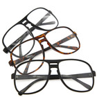 Oversized Sunglasses Eyeglasses Designer Clear Lens Retro Fashion For Men Women