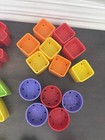 Fisher Price Baby s First Blocks Shape Sorter Replacement Blocks Lot Of 31
