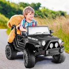 12v Kids Car Ride On Jeep 2 30w Motors Electric Battery Power Wheels With Remote