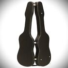 Black Lockable Strat And Tele Hard Shell Electric Guitar Case  Plush Interior
