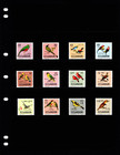  34 25 Scott Value - 1966 Ecuador Birds Definitives Scarcer Cv Mnh Nh Umm